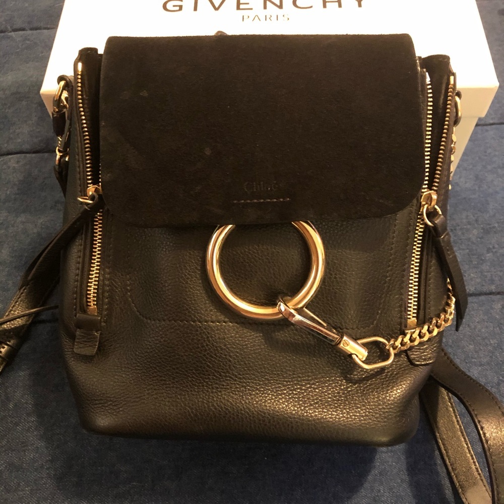 Chloe Faye backpack. Comes with dust bag.